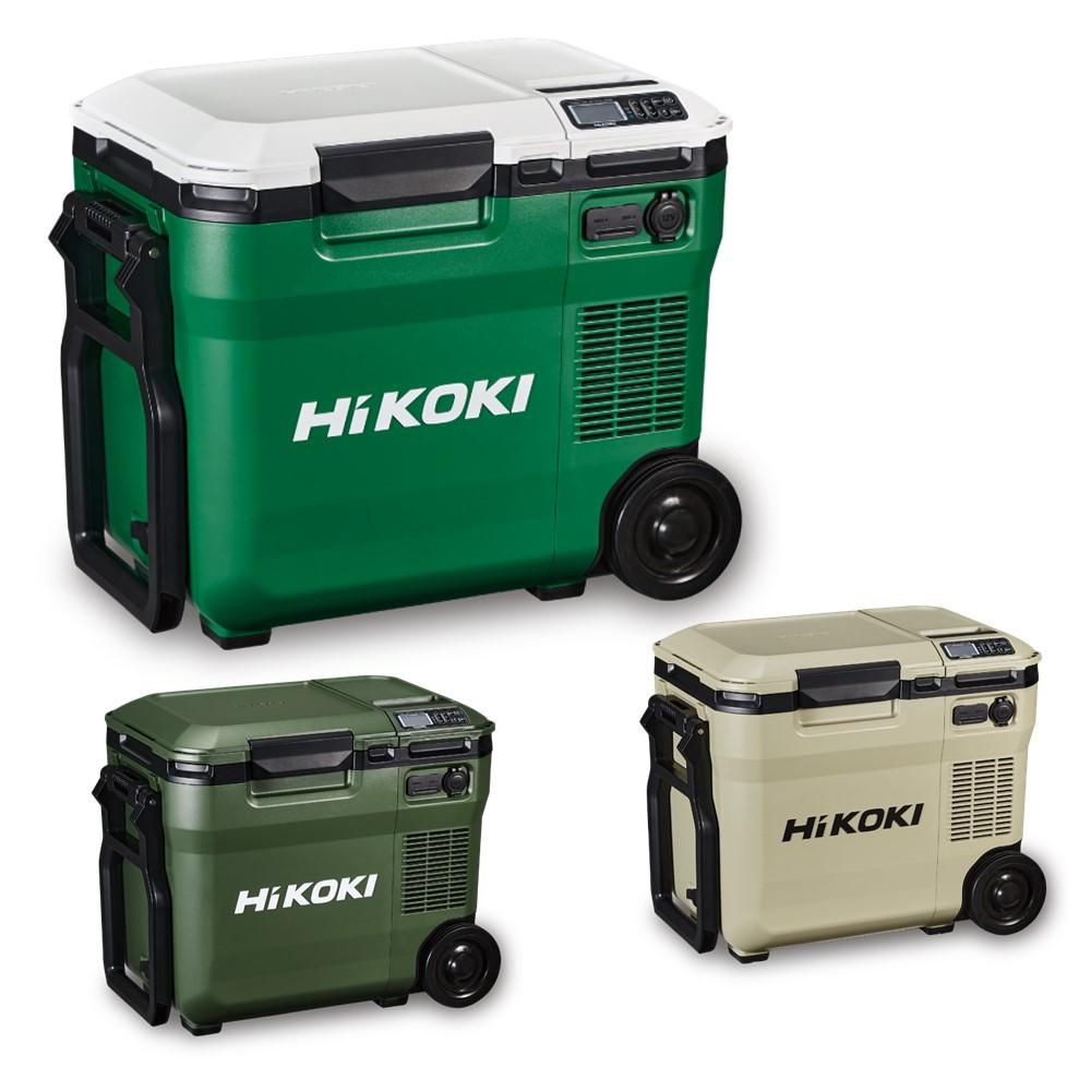 HiKOKI 18V コードレス冷温庫 UL18DCフォレストグリーン 本体のみ-