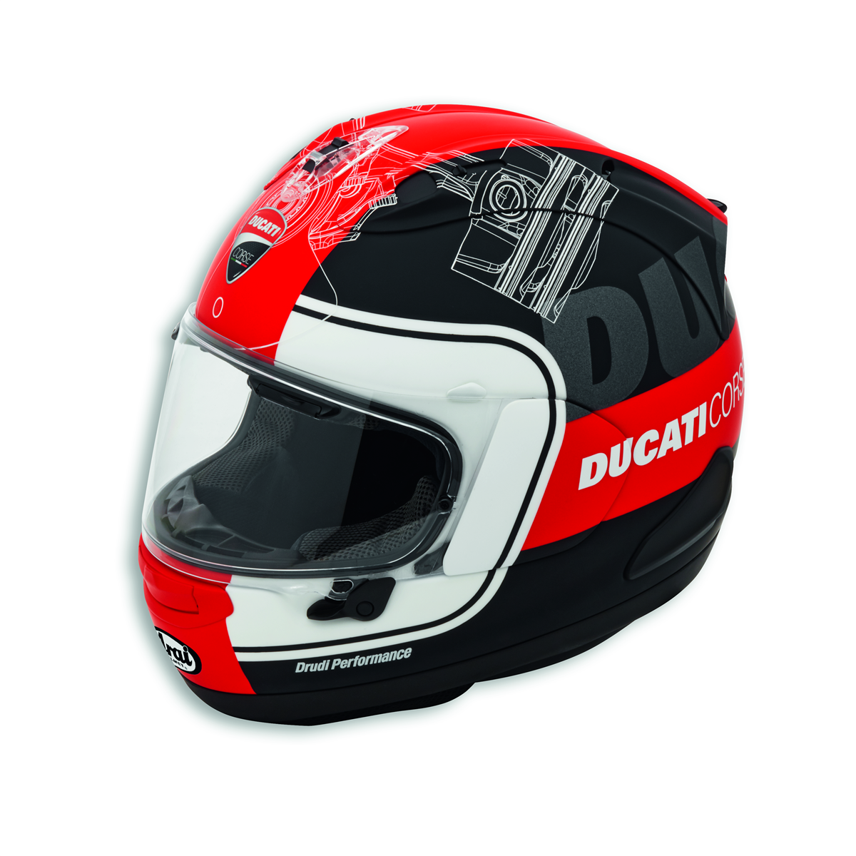 Ducati Corse V3 フルフェイスヘルメット ディライト