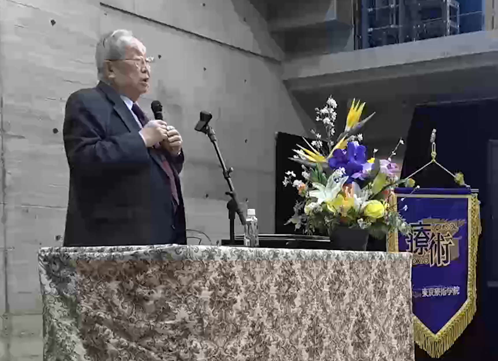 帯津先生第68期卒業記念講演